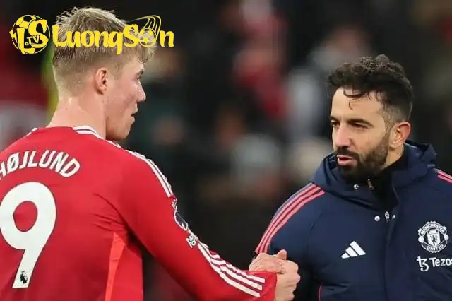 Hojlund không còn nằm trong kế hoạch của hlv Amorim