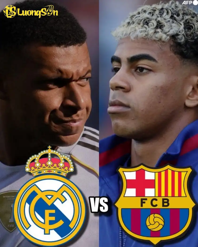 Trận El Clasico sẽ diễn ra vào ngày 26/10 lúc 22h15 (giờ Việt Nam)