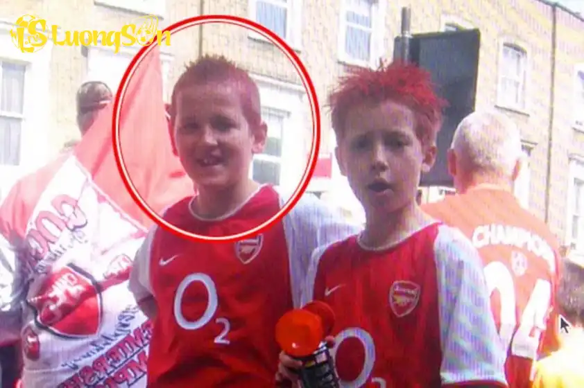 Harry Kane từng là một fan hâm mộ của Arsenal khi còn bé.