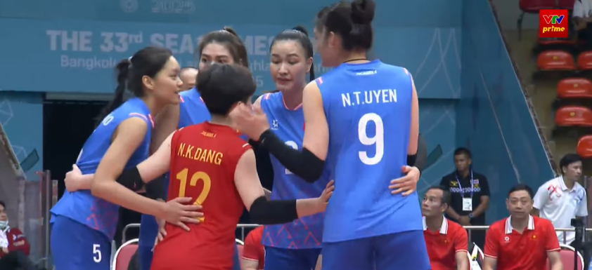 Đặng Thị Kim Thanh và các đồng đội có trận đấu quá dễ dàng